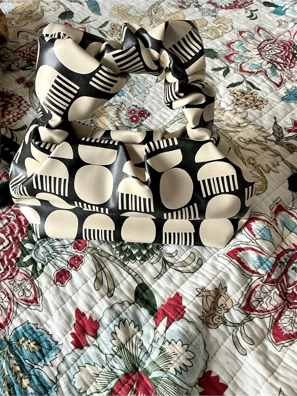 Future Collective Geometric Bag in Black & White